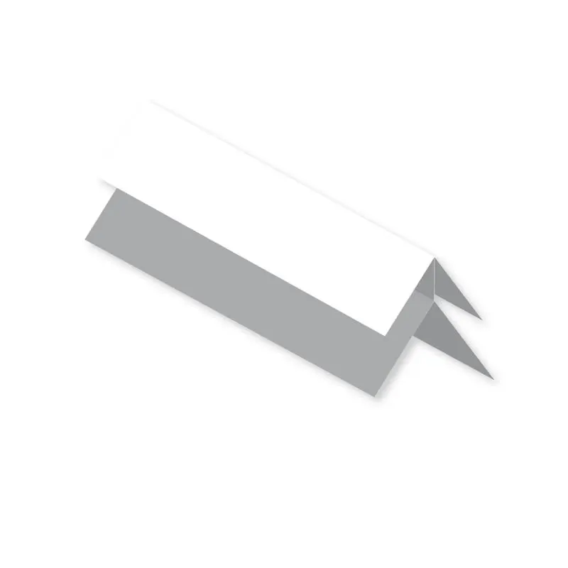 POLYWOOD PANELLING ACCESSORIES PPN0522 MATTE WHITE PVC EXTERNAL CORNER LAMINATED